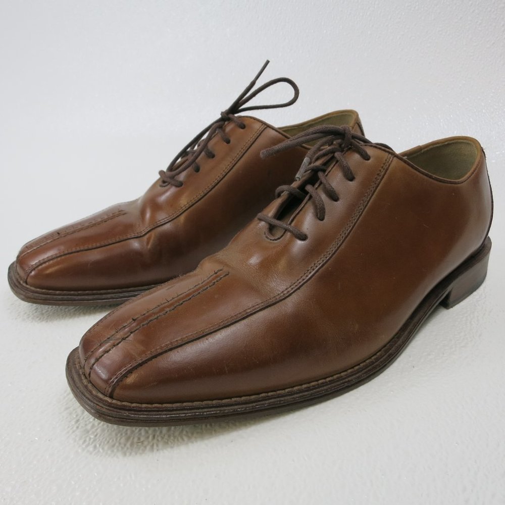 Stacy Adams Split Top Leather Dress Oxfords Formal Footwear Men's Shoes 10.5 M